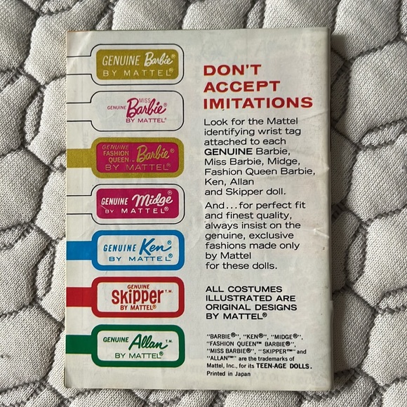 Vintage Mattel Barbie Exclusive Fashions Catalog - Picture 2 of 12